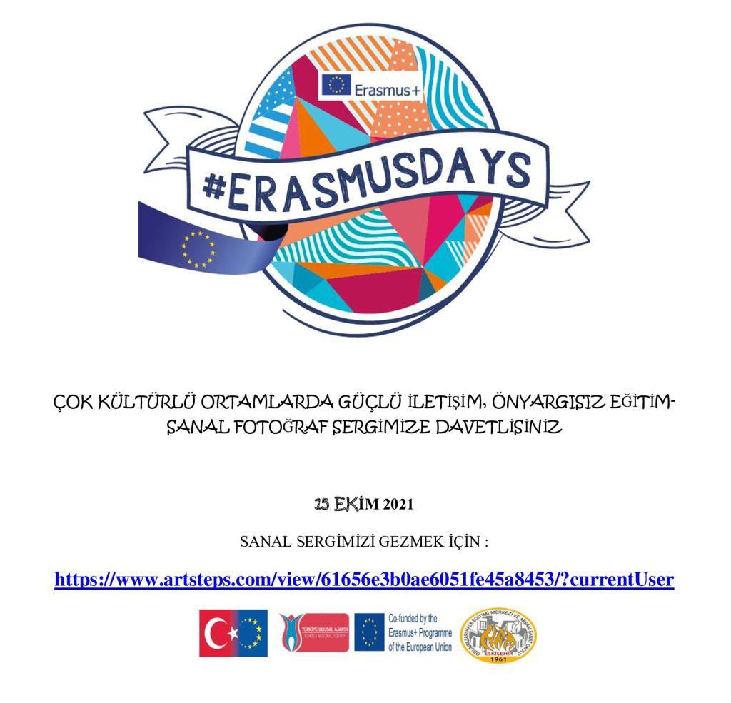 EskisehirHalk's tweet photo. Sanal sergimizi gezebilirsiniz.
https://t.co/q79v2L07L4

#ErasmusDays 
#ErasmusDays2021 
#Erasmus 
#ohem
#eskişehirmem 
#odunpazarımem https://t.co/R1vQLYn3pY