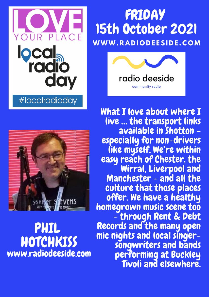 Today is #LocalRadioDay! We want to thank everyone who listens to our station and supports us. Wherever you feel you belong; in the park, pub, local cafe, with family, in nature, sports, literacy or arts…whatever place you love, we want to know about it.