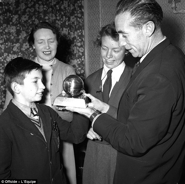 The nominations for the 2021 Ballon d'Or were announced this week. Sir Stan of course was awarded the very first Ballon d'Or back in 1956. Who is your favourite to be this year's winner? #stanleymatthews #ballondor #messi #ronaldo #haaland #kante #benzema #mbappe