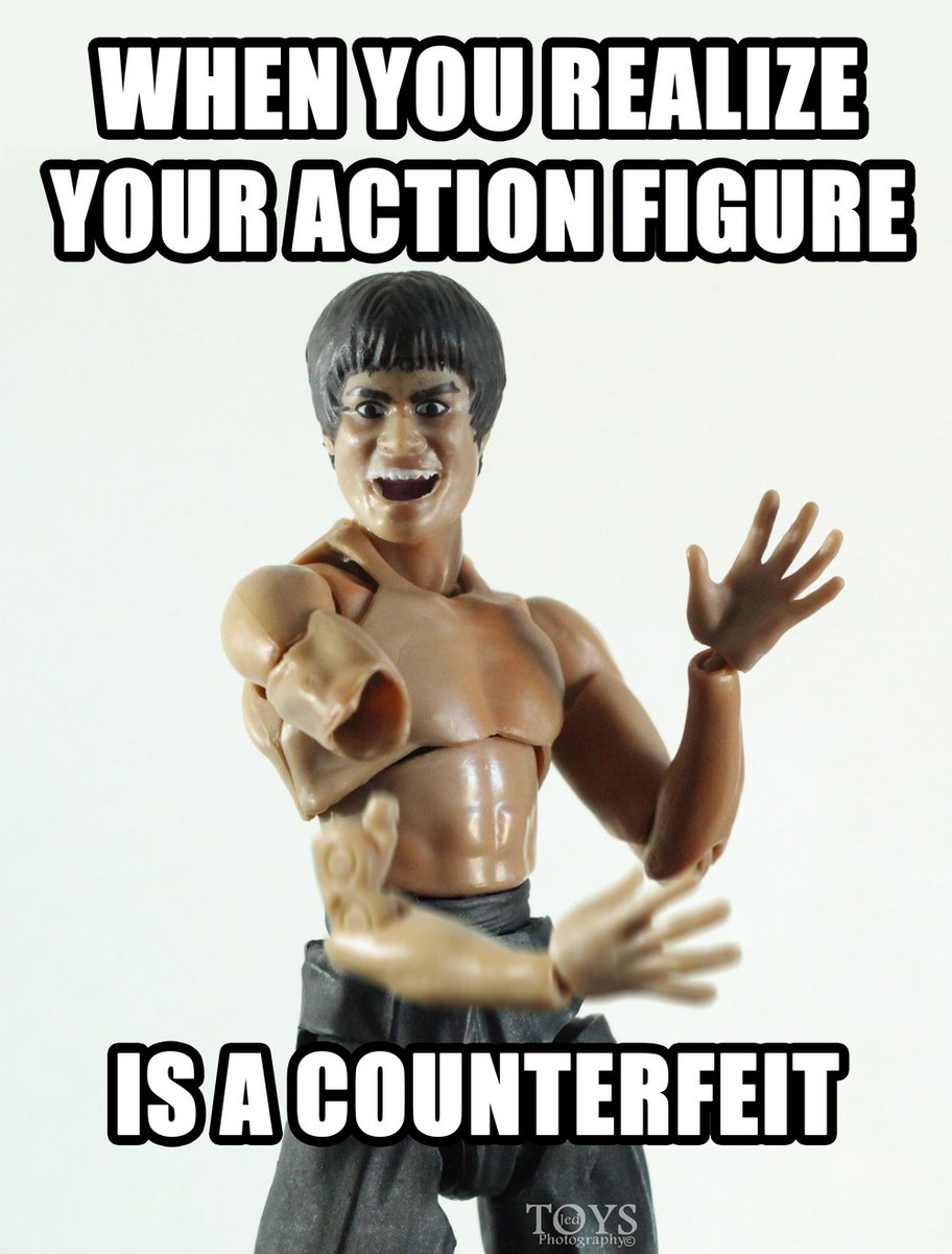 Jed_Underground's tweet photo. MEME ME OUT
OcTOYber day 15
(ouvrez la photo pour voir le texte du MEME !)
#acba #Octoyber_ACBA
#toyphotofrenchforce
#BruceLee #SHFiguarts #HongKongCinema #Dragon #KungFu #Karate #MartialArts #ActionFigure #Counterfeit #CounterfeitRock #Jouet #Contrefaçon https://t.co/P5c5NPAPCp