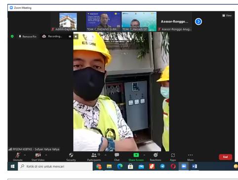 PPSDMKEBTKE's tweet photo. PT. PLN (PERSERO) BEKERJaSAMA DENGAN PPSDM KEBTKE SELENGGARAKAN SERTIFIKASI ASESOR MUDA BIDANG DISTRIBUSI
https://t.co/y3HO2E4IAY
#20TahunBPSDMESDM
#BanggaMelayaniBangsa
#kesdmesdm
#bpsdmesdm
#ppsdmkebtke
#ketenagalistrikan
#energi
#pelatihan
#sertifikasi
#ditjengatrik https://t.co/vWS58YpQnW