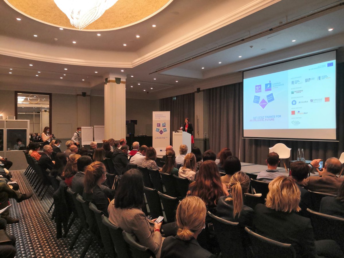 European Microfinance Network (EMN) (@emnmicrofinance) on Twitter photo ⚡️ And we're off! The 18th EMN Annual Conference is now underway with an opening from our now former president <a href="/egroenevelt/">Elwin Groenevelt</a> introducing our new president Laure Coussirat-Coustère from <a href="/Adieorg/">Association Adie</a>
#emnAC2021 ⚡️ And we're off! The 18th EMN Annual Conference is now underway with an opening from our now former president <a href="/egroenevelt/">Elwin Groenevelt</a> introducing our new president Laure Coussirat-Coustère from <a href="/Adieorg/">Association Adie</a>
#emnAC2021