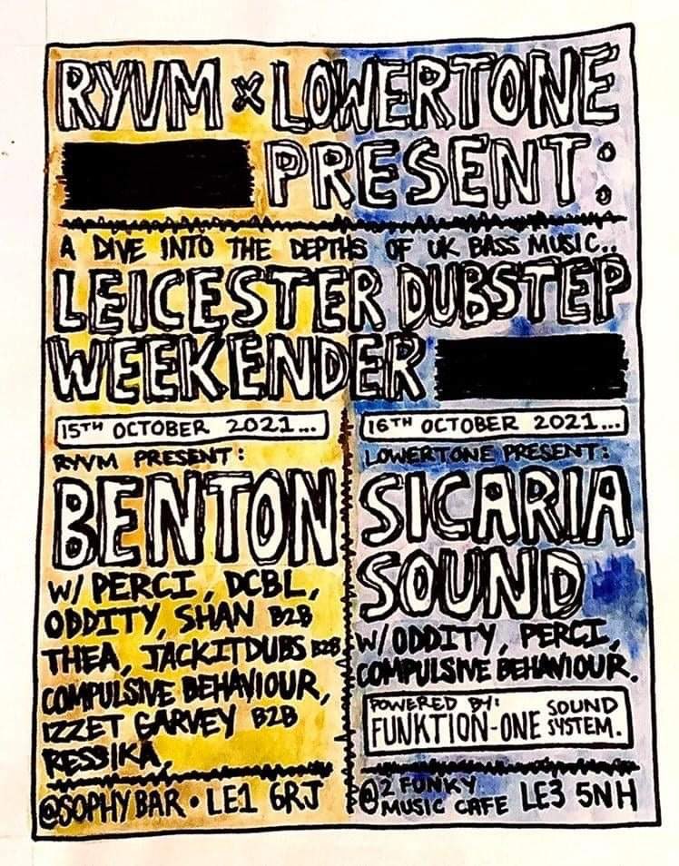 Midlands crew big weekender in Leicester with <a href="/RYVMUK/">RYVM</a> &amp; Lowertone, tickets are flying so best be quick