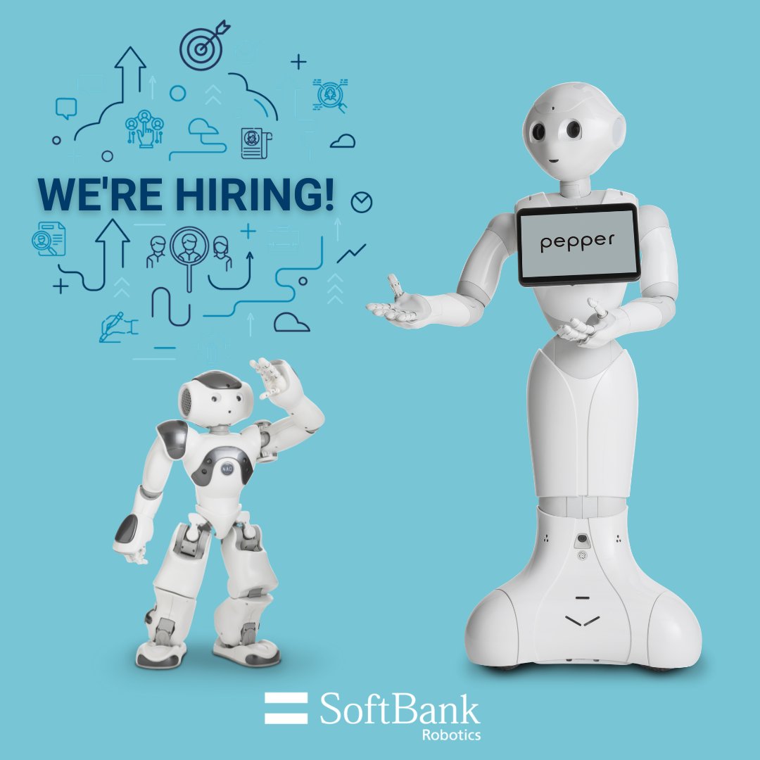 🇫🇷 Venez rejoindre un monde d'experts en technologies et de passionnés ! #emplois (H/F) :
- Acheteur R&amp;D composants
- Développeur Android, Python, Cloud
- Ingénieur Système, modélisation et simulation
- QA Integration Software Engineer 
- Technical lead 
softbankrobotics.com/emea/fr/jobs