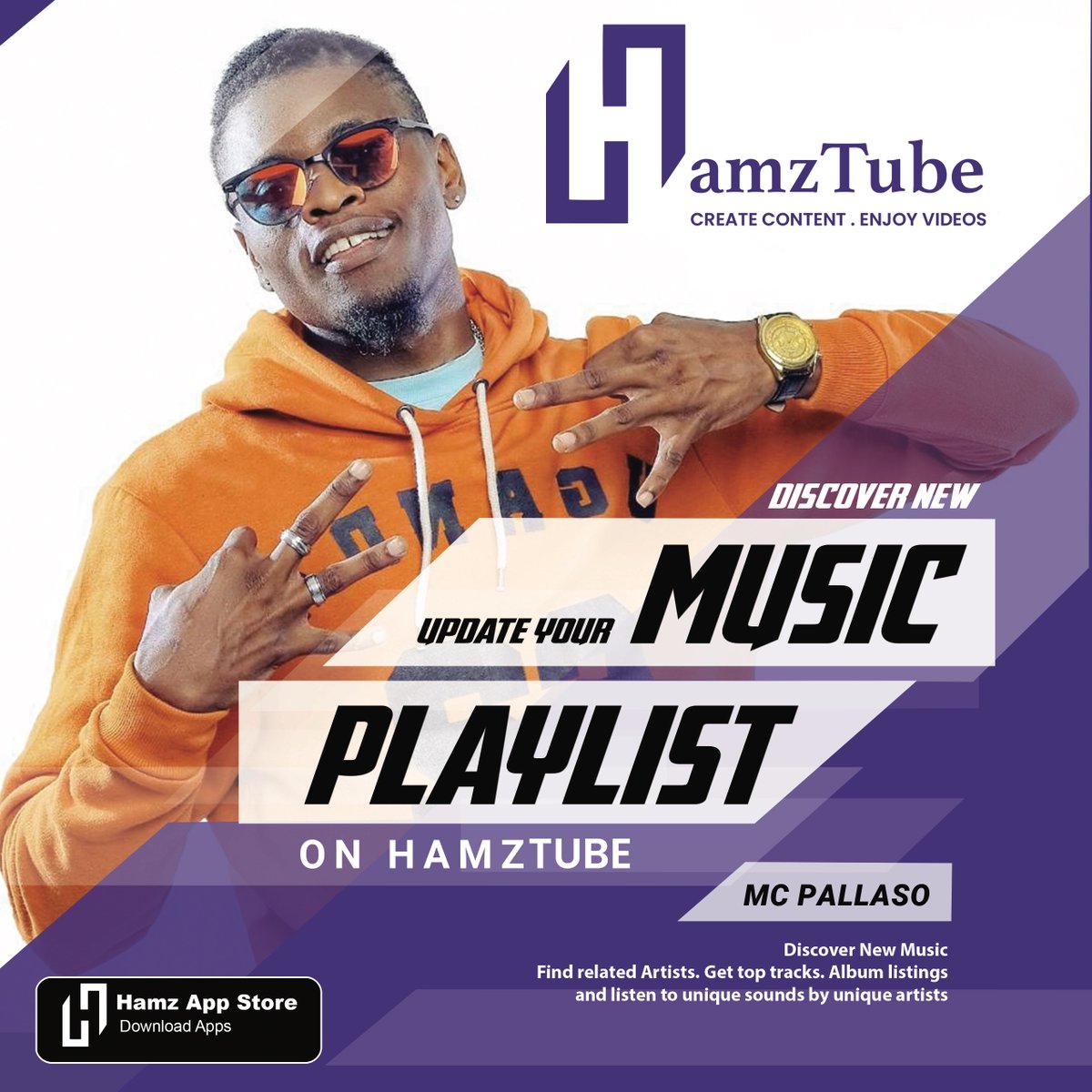 Hamzonline's tweet photo. Download the #HamzTube app from the Hamz App Store. https://t.co/EMBtUOewiL https://t.co/m4m3Aa3d7R