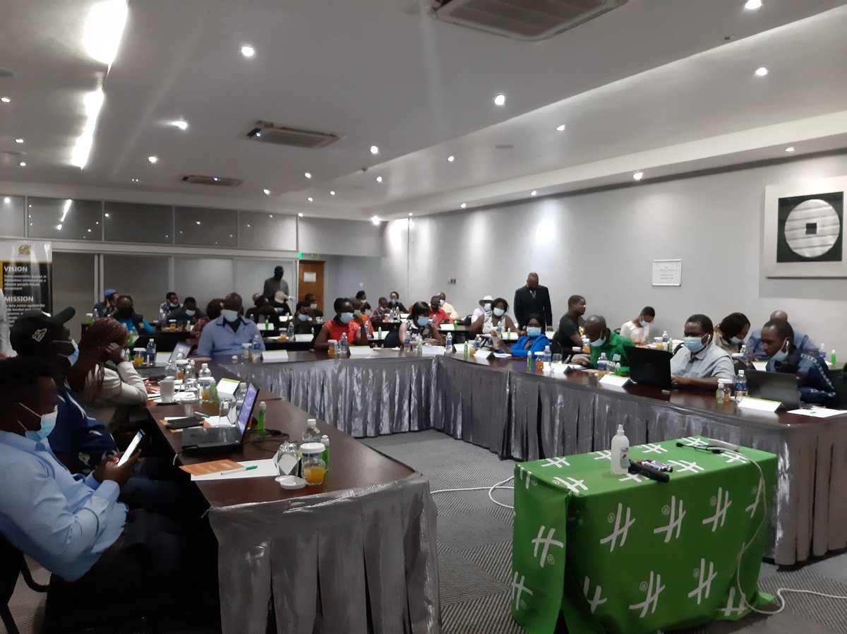 <a href="/ZIMCODD1/">ZIMCODD</a> is hosting its Annual Convention for Residents Associations (RAs) and Social &amp; Economic Justice Ambassadors (SEJAs) to share and exchange ideas, initiatives &amp; experiences towards strengthening citizen oversight in the management of public resources. @JanetZhou_Mago