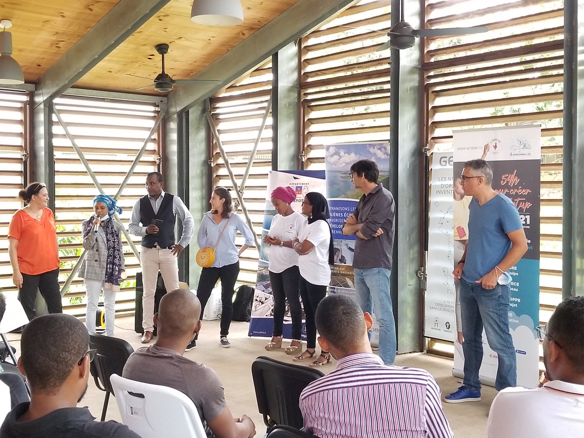 Pole_Systematic's tweet photo. 😀Ce 15.10 à Mayotte, 𝗝𝗼𝘂𝗿 𝟮  pour l'#innovaction976 startup week-end organisé par notre partenaire @AdimMayotte
🔛Place aux équipes projets accompagnées par leurs coachs avant le jury de demain !
@CDep976 @ccimayotte @GEMTICMayotte
@RodrigueGermany https://t.co/W0wSDzE0hm