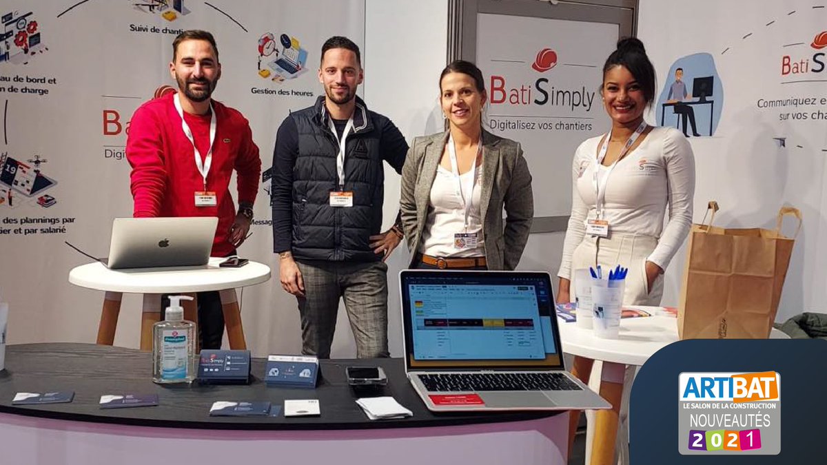 [🎯 3e journée sur le <a href="/Salon_Artibat/">Salon Artibat</a>  au hall 4 - Stand D15]

Vous pouvez venir tester l'application, échanger avec nous et jouer à notre jeu concours spécial ARTIBAT ! Dernière chance pour tenter de gagner des cadeaux dont une tablette Samsung 🎁 !

👉  hubs.la/H0ZrTlk0