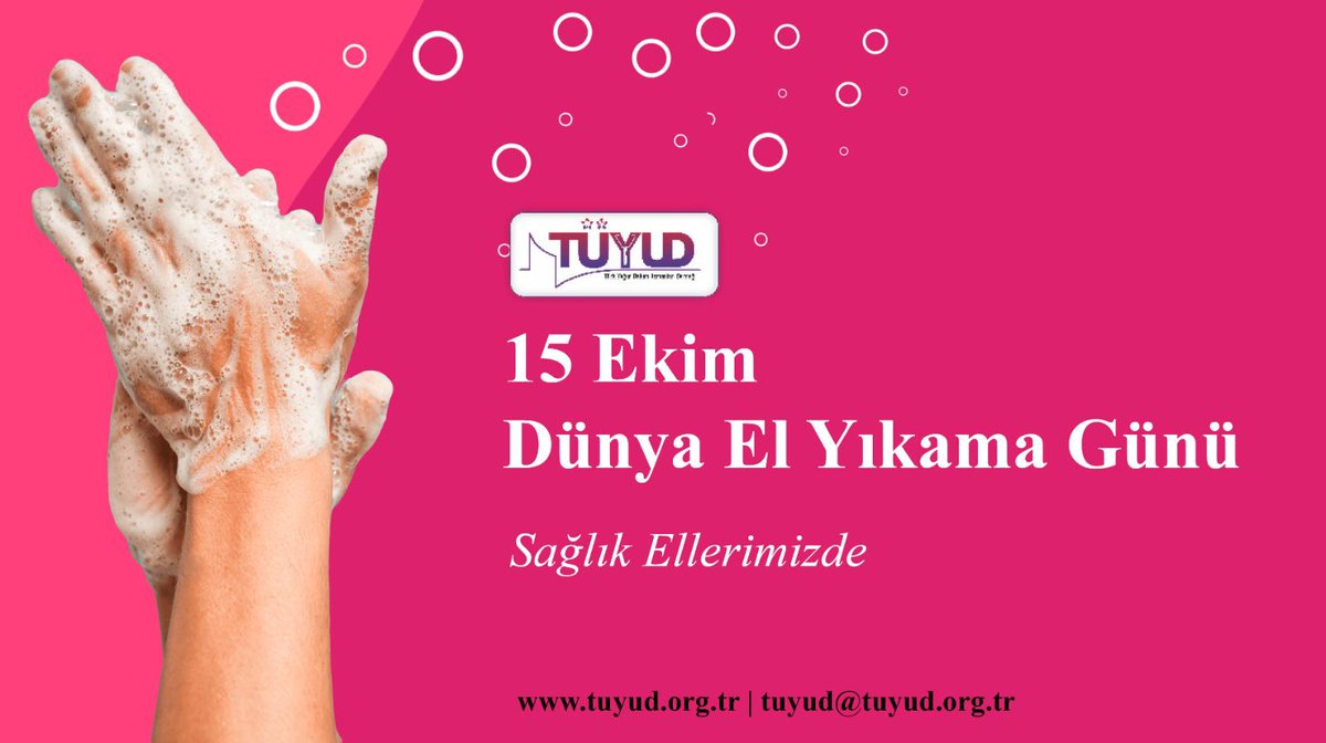 Ellerini yıka enfeksiyonları önle ! Özellikle hastane enfeksiyonlarını önlemede en önemli faktör el yıkamadır ! #dunyaelyikamagunu
