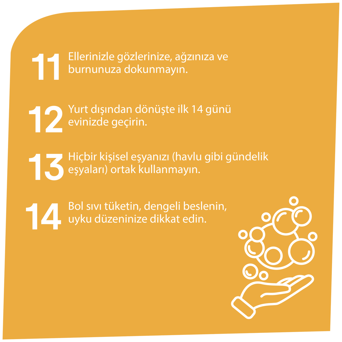 İçinde bulunduğumuz bu salgın döneminde ellerimizi yıkamanın ne kadar önemli olduğunu öğrendik. Hala bu salgının devam etmekte olduğunu unutmayalım ve kurallara uymaya devam edelim.

Dünya El Yıkama Günü Kutlu Olsun!

#İsfanbulAlışverişCaddeleri