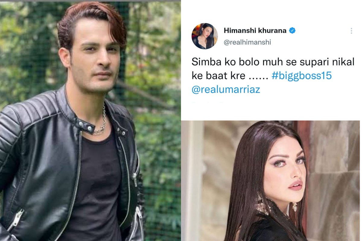 RT @BollySpy: #HimanshiKhurana Message For Simba, Tweets 

#BiggBoss15 #UmarRiaz #BB15 #ColorsTV https://t.co/Sy8JXPnW2m