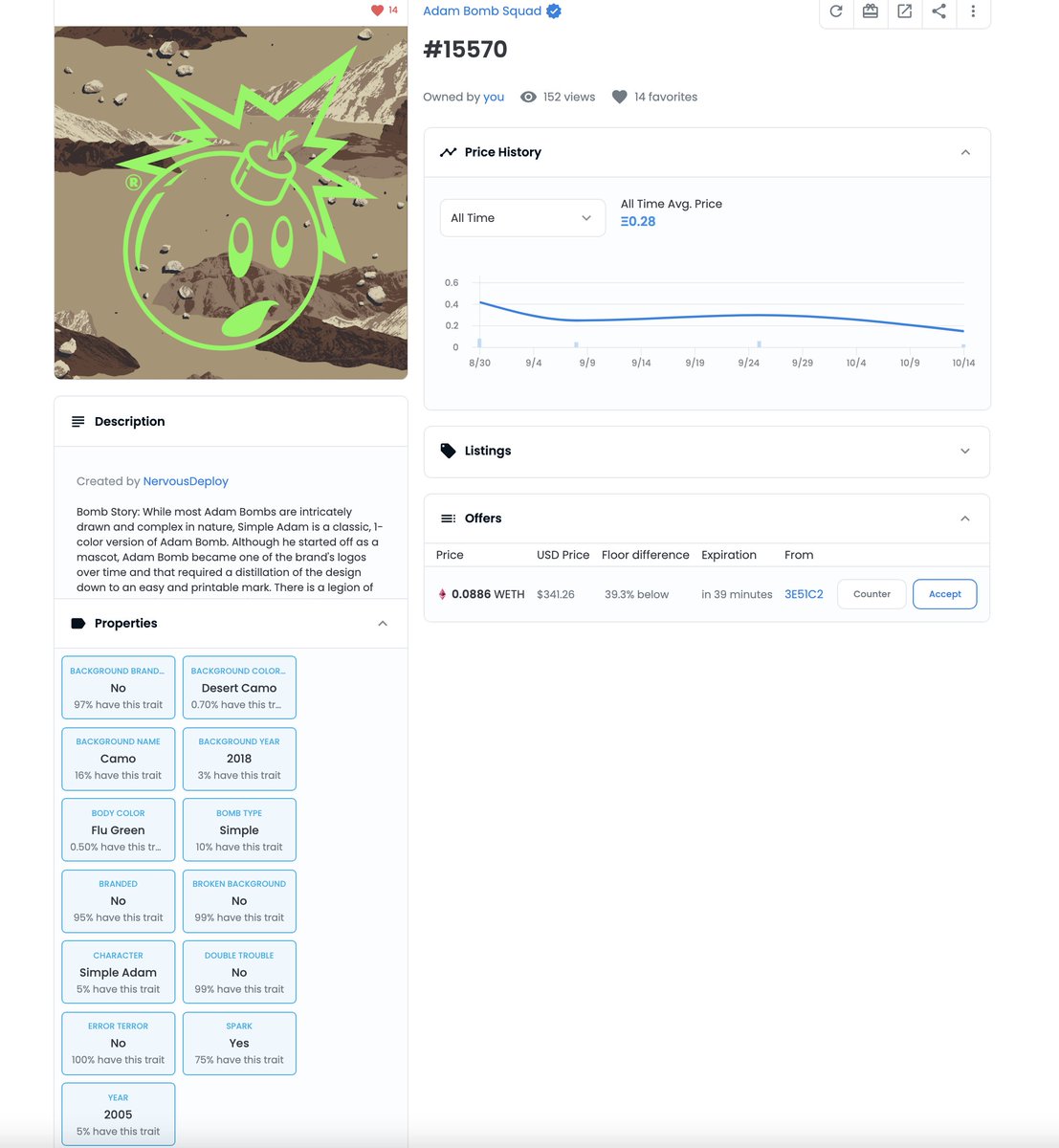 Lou_is_ILLA's tweet image. OK. Its #ABS Gang. Sweeping the floor of @AdamBombSquad in the wee hrs of the morning. ABS #15570. I'm happy to join one of the best communities in the NFT space. I'm following everyone. Get at me. #PhillyChapter