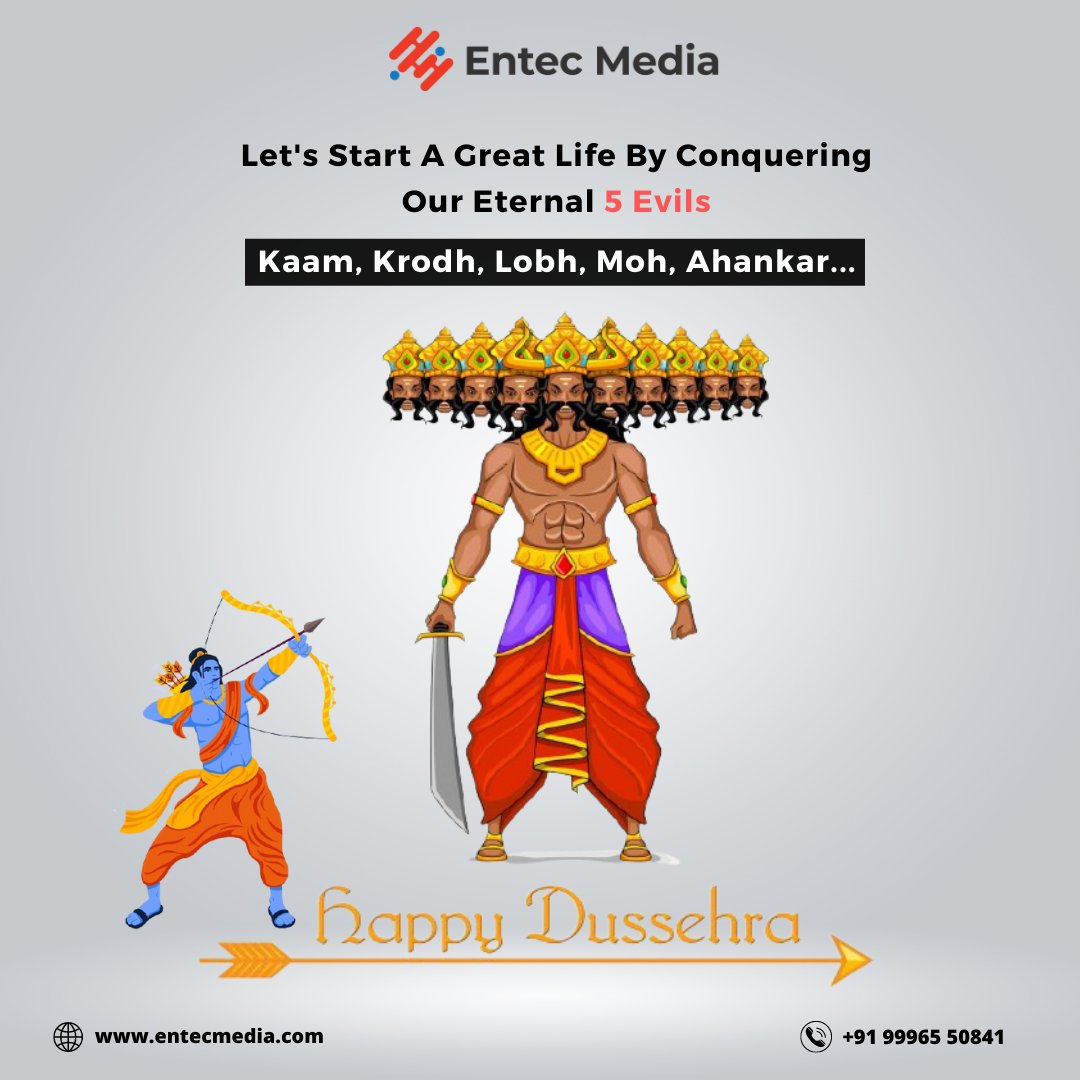Entecmedia_'s tweet photo. Let us help you to grow your business on this Dussehra with the right digital marketing strategy. https://t.co/OvBxQdF7hn