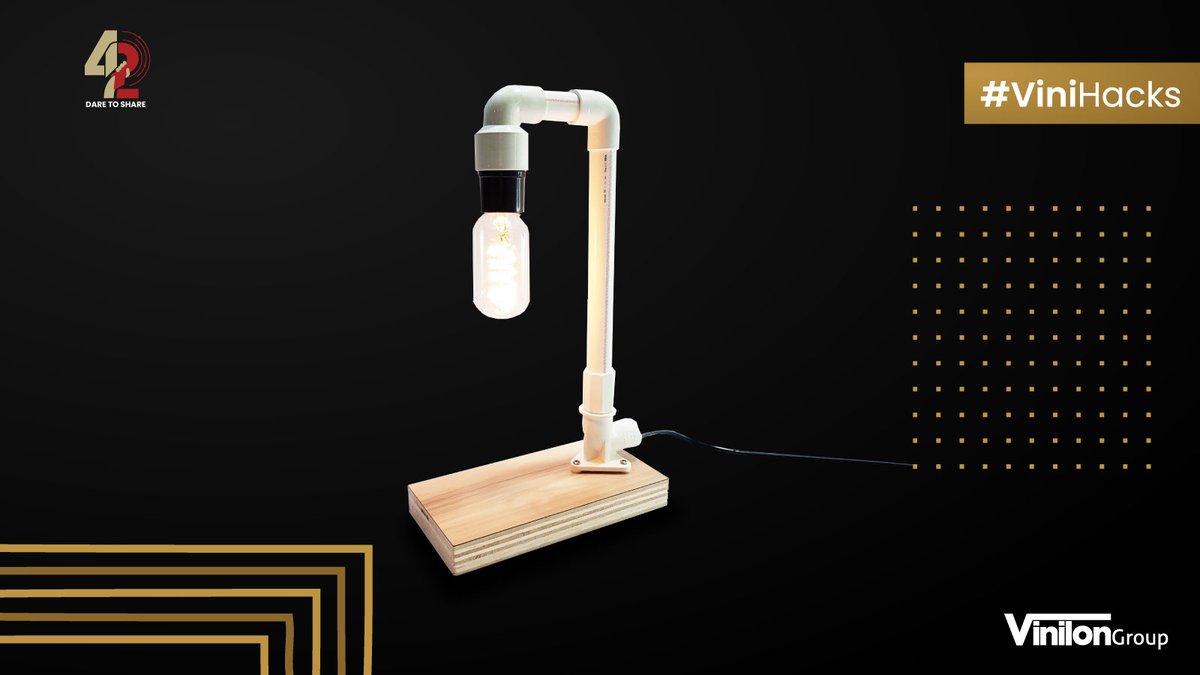 vinilon_group's tweet photo. Yuk buat lampu meja dari pipa PVC Vinilon untuk dekorasi meja kamu.

#vinilongroup #vinilon #sistemperpipaan #pilihanterbaik #kuatdanlentur #dariindonesiauntukindonesia #lampu #lampumeja #dekorasi #dekorasimeja #pipa #PVC #pipapvc #DIY https://t.co/M7uOEBJbtQ