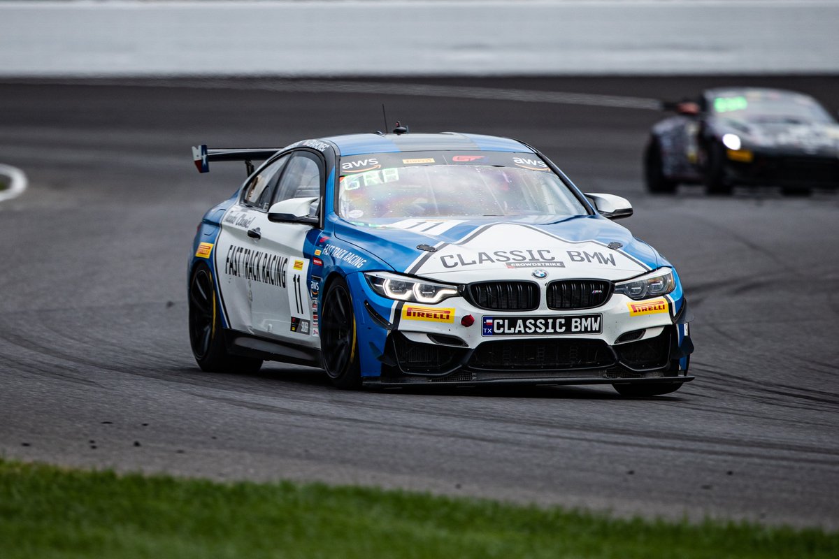 BMWMotorsport's tweet image. A podium to kick off the race weekend in Indianapolis for the BMW M4 GT4. 🥉 Third place in the first @GT4America race for @Tobygrahovec, @StevanMcAleer and the Classic BMW team. 

Congrats, mates! 👏