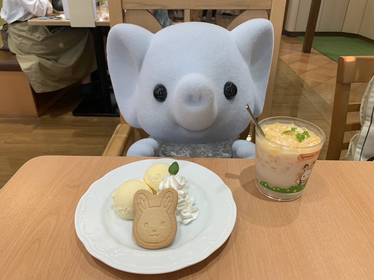 TGk1p's tweet photo. ぞうさん♡
#シルバニア森のキッチン
#シルバニアファミリー https://t.co/6NiwbwDYt2