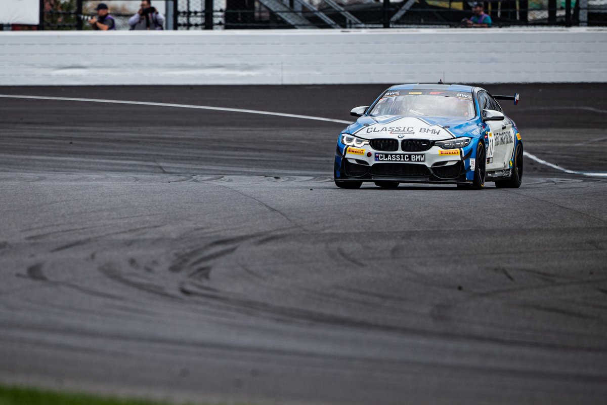 BMWMotorsport's tweet image. A podium to kick off the race weekend in Indianapolis for the BMW M4 GT4. 🥉 Third place in the first @GT4America race for @Tobygrahovec, @StevanMcAleer and the Classic BMW team. 

Congrats, mates! 👏