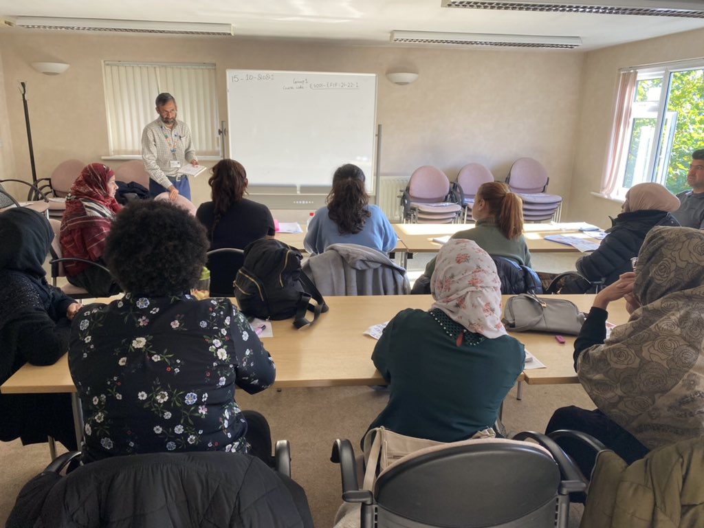 bolton_talk's tweet image. Today Bolton’s Money Skills’ representative came to one of EFIF classes to talk about free support regarding energy suppliers