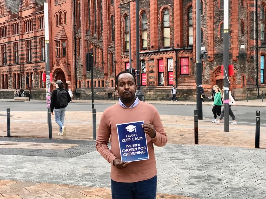 UKinSomalia's tweet image. Congratulations to our 🇸🇴 scholar @FarahIsse for being #ChosenForChevening. We wish you the best on your @CheveningFCDO journey! 

Applications are still open until 2 November - chevening.org/apply/