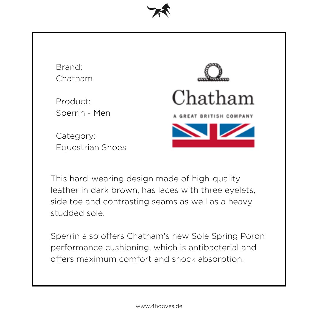 🍂 It's now autumn so we can switch up our summer decks with an autumnal alternative! Meet SPERRIN, a classic boat shoe with a rugged, weather appropriate twist. Shop now: bit.ly/3AKXyD1
...
#ad #equestrian #marketplace #shop4hooves #equestrianfashion #chatham