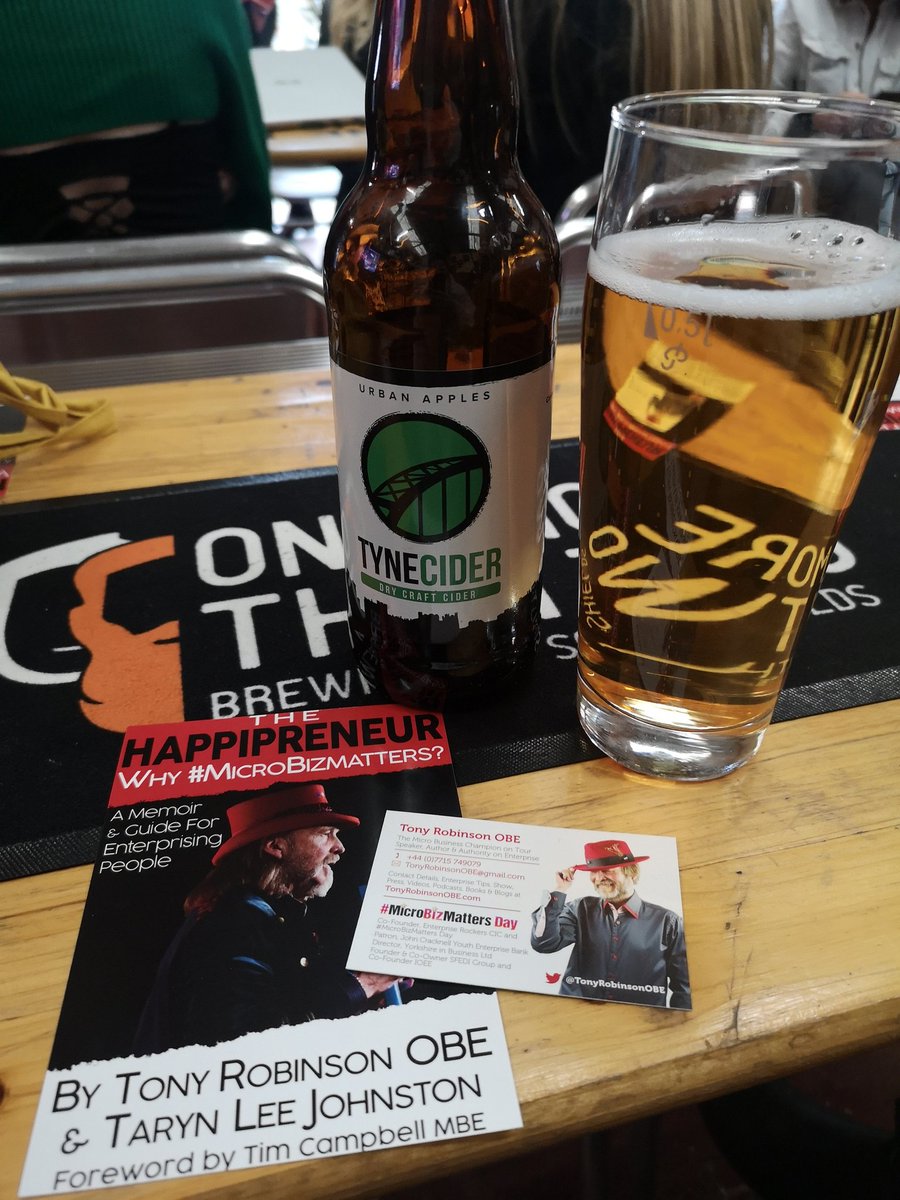 Sanddancer_Girl's tweet photo. Great night last night thanks to  @TonyRobinsonOBE @Ian_Farrar @1morethan2brew and all involved 🙌

#happipreneur #farnorth #1morethan2brew #southshields https://t.co/g6WgSWxhIQ