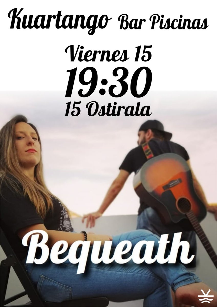 Hoy tocamos en Álava, así que si alguien se quiere pasar, echaremos un buen rato de música 🎸🎤