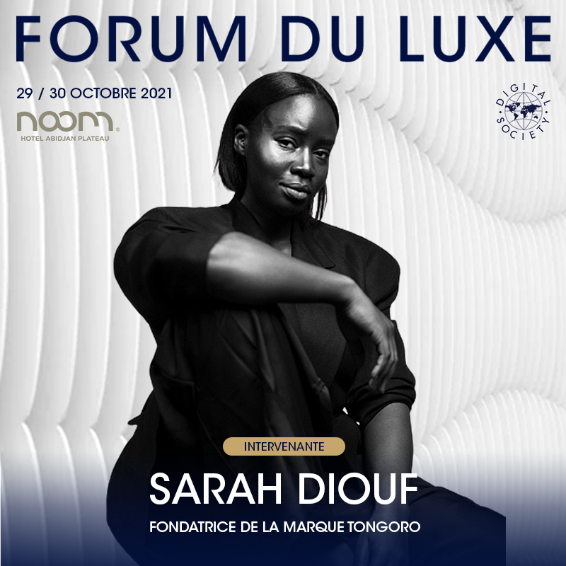 Forumduluxe's tweet photo. INTERVENANTE AU FORUM DU LUXE

Sarah DIOUF Fondatrice de Tongoro, marque 100% Made in Africa.

Elle interviendra sur ce panel " Du brand content au storytelling comment les marques communiquent elles aujourd'hui pour susciter l'envie et se démarquer de la concurrence ? " https://t.co/ASiJBbhT6N