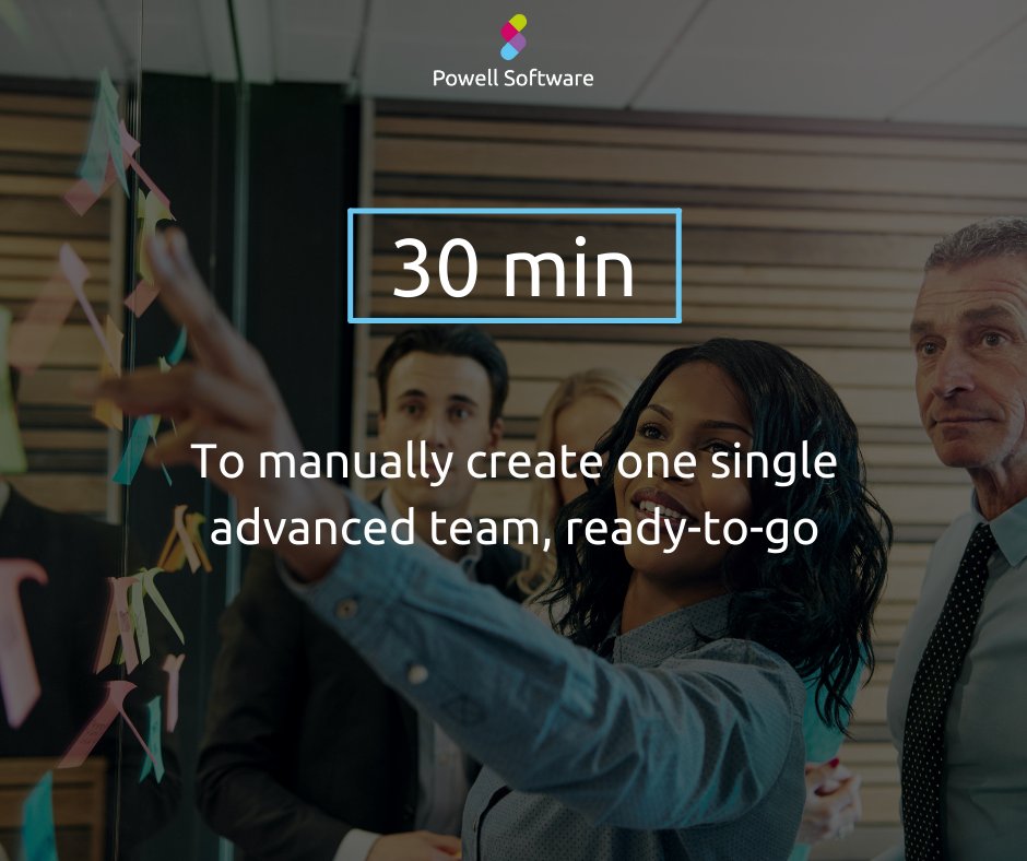 PowellSoftware's tweet image. 🔎 #DidYouKnow

⏳ It takes an average of 23 minutes for a user to create an advanced and completely ready-to-use team. 

That why #PowellTeams offers templates which rapidly speed up the Team creation process. 

👉  Learn more:  ow.ly/kGKz50Gqbcy