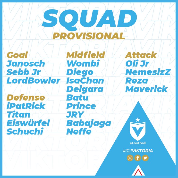 Just in time for the first match in the Penguin Tournament, we are announcing our preliminary roster.

It's not final, as we haven't had the opportunity to test all open applications yet. Expansions and tests are planned until the final roster is determined.