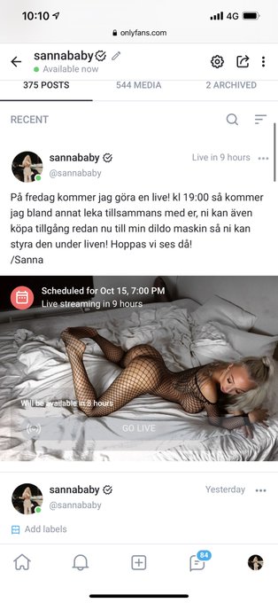 Kommer g&aring; live ikv&auml;ll! Missa inte de 😍 https://t.co/ibiacJENQT