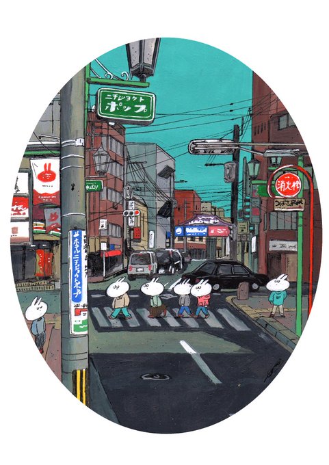 「crosswalk」 illustration images(Latest｜RT&Fav:50)｜3pages