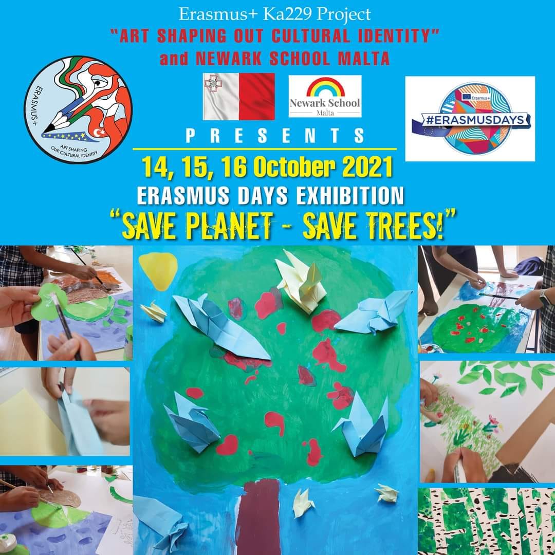 Erasmus+ KA229 Project "Art Shaping Our Cultural Identity" 2019-1-CZ01-KA229-061151
#ErasmusDays2021 Events by Newark School Malta 
<a href="/NewarkSchoolMal/">Newark School Malta</a>