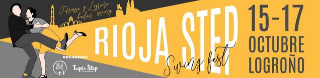 logronojoven's tweet photo. 🟡Rioja Step Swing Fest🟡
📆 Del 1⃣5⃣ al 1⃣7⃣ de #octubre #Logroño
Organiza @AytoLogrono, Rioja Swing, Triple Step
Inscripciones y ➕ℹ️ https://t.co/Dz37e6mjhM
#FestivalMúsicaSwing #culturasegura #baile #swing
#SwingFest https://t.co/xLmSn1OuPA
