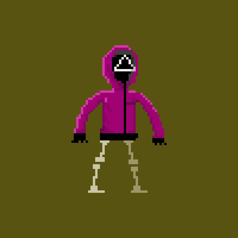 sklebrities's tweet photo. New collection is coming…🔥          I’m coming to play squid game😈  #squid_game #animation #sklebrities  #collection #nft #game  #skeleton #gif https://t.co/cTH2GXVRyp