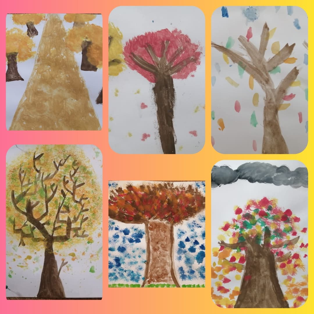 Els alumnes de 4t EP representen en aquestes aquarel·les com veuen la tardor 🍂🍁🌰
#RedCentrosIT