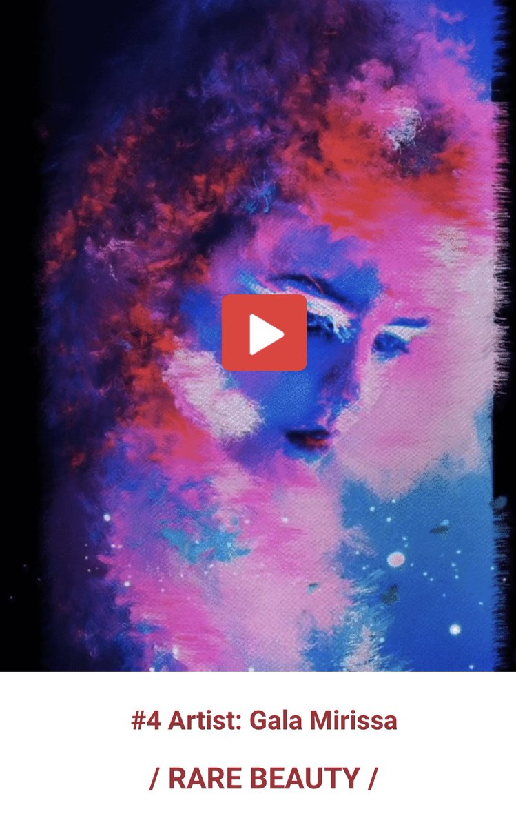 Featured #art at #NFTManía vol.10 <a href="/Gala_Mirissa/">Ǥᗩᒪᗩ ᗰᎥᖇᎥᔕᔕᗩ 🅰🆁🆃</a> “Rare Beauty “ See it here along with other great #Nfts #NFTCommunity 
⚡️ preview.mailerlite.com/u0h0m8/