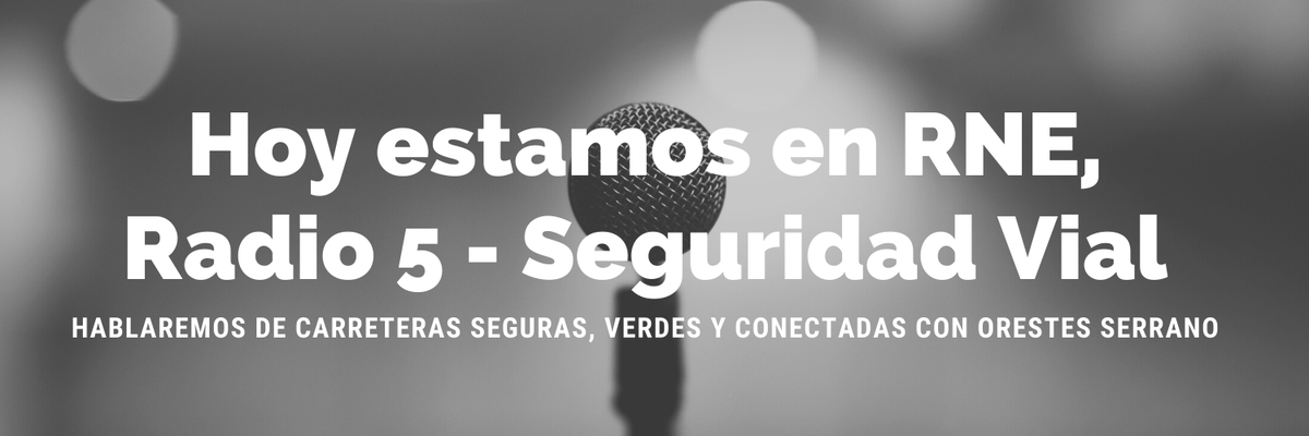 aecarretera's tweet photo. 🎙️📻🚗Hoy,11:15h,hablamos en directo con @Wannsee4761 en @radio5_rne @rne #SeguridadVial sobre Carreteras #SegurasVerdesConectadas y el simbolismo del #DiaMundialDeLaCarretera, que se ha celebrado esta semana. Nuestro director, @yagodiazpi, en antena ▶️ https://t.co/t1VFdLLASw https://t.co/NbZZeNKYnW