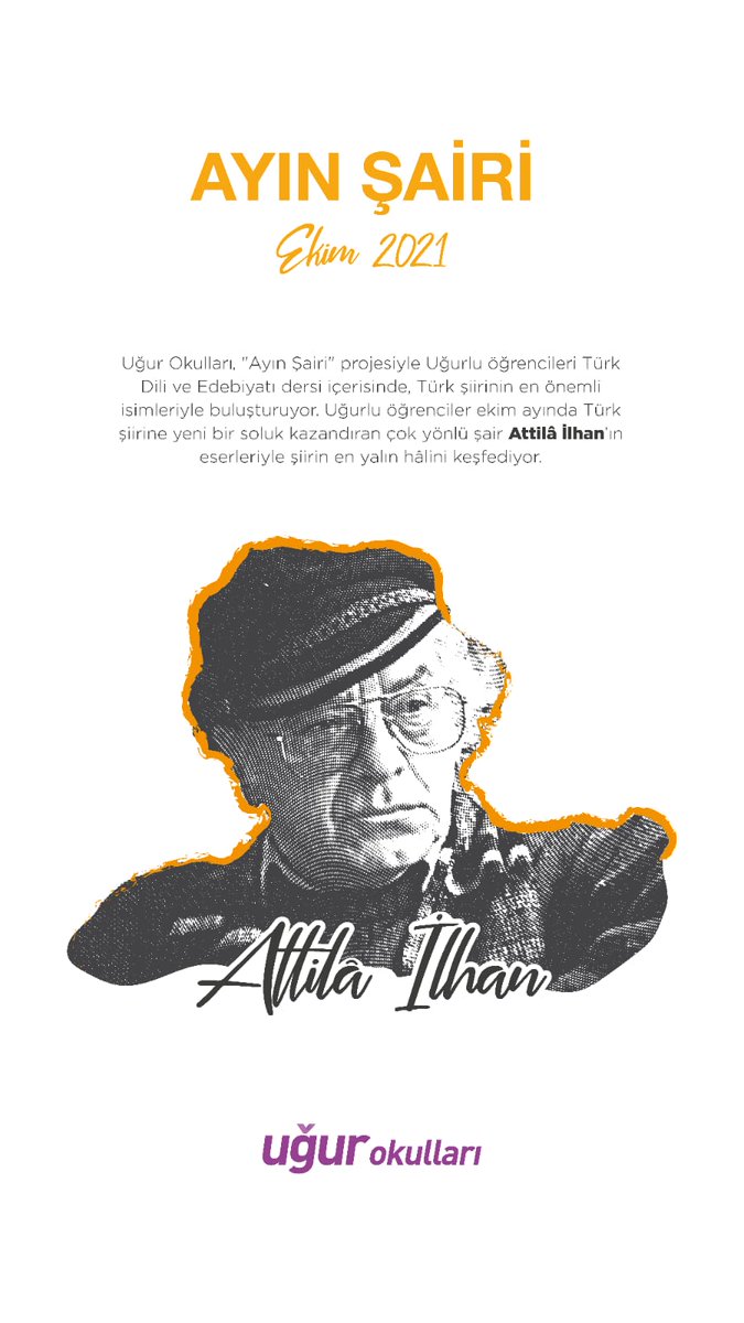 Ayın Şairi Attila İlhan'a saygılar