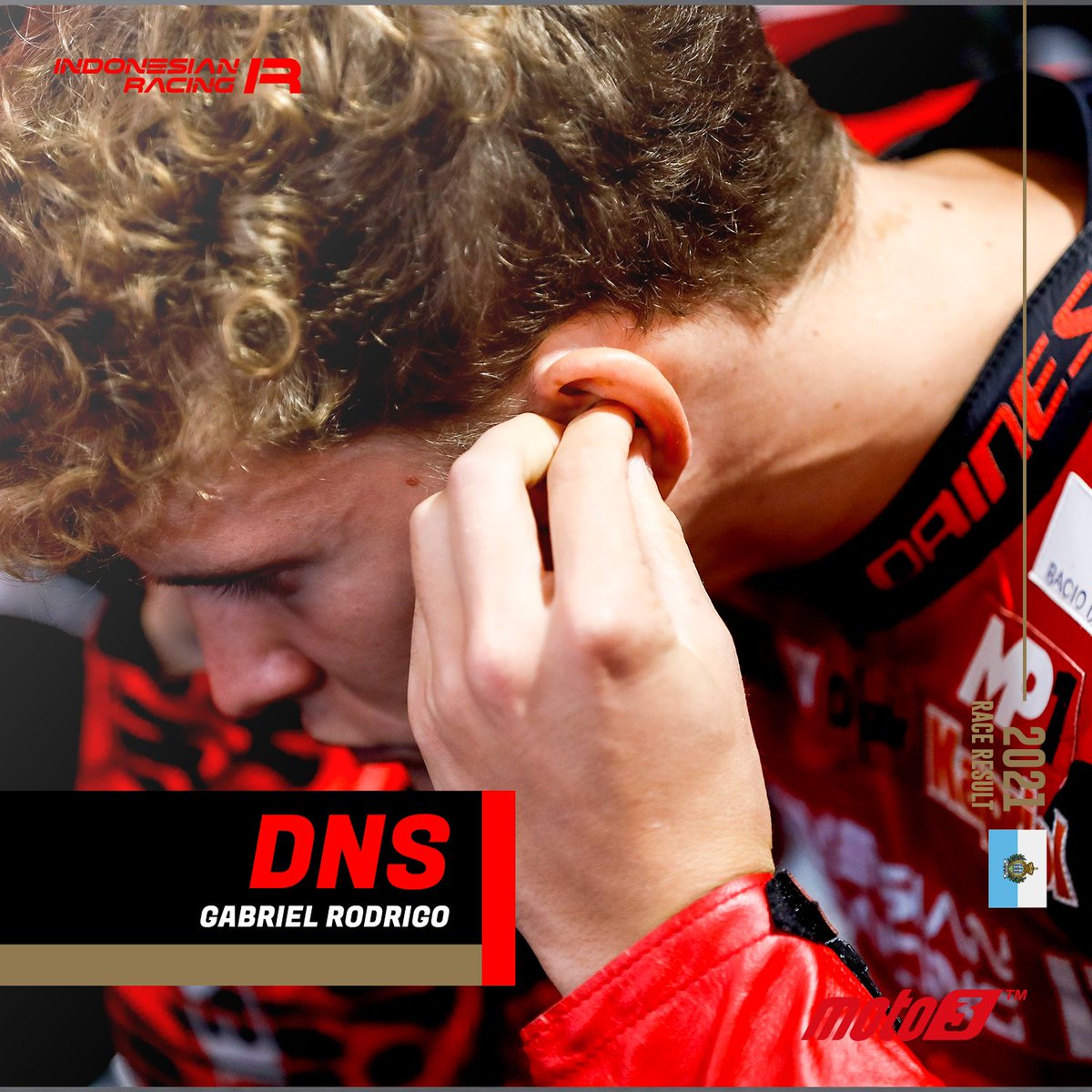 ID_RacingTeam's tweet photo. Hasil balap @ID_RacingTeam dalam seri #SanMarinoGP

Kesuksesan @FabioDiggia21 di kelas Moto2 dan @AleixEspargaro di MotoGP yang mampu finish di posisi 10 besar tidak diikuti oleh kedua pembalap @ID_RacingTeam di kelas Moto3. https://t.co/H6lmH88VCb