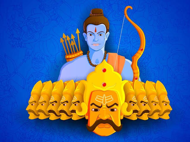 profguptaanil's tweet photo. Ravana, Brahma great grandson, brother of Kubera, ardent devotee of Shiva was so powerful that he could even interfere with planetary alignment. Despite being endowed with positive qualities, he lost to Prabhu Ram because of his ego & arrogance.
#VijayDashmi #KnowYourFestivals https://t.co/oZGQBjJmp4