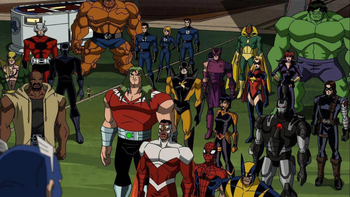 Nicd10541's tweet photo. The chills of seeing F4 Heroes for hire, wolverine, the avengers and the guardians of the galaxy even before anyone knew who they were *-* I NEED SOME DR STRAGE IN THERE TOO
#SaveTheYostVerse #SaveAvengersEMH #SaveSpectacularSpiderman #SaveWATXM #bringbackemh #RestoreTheYostVerse https://t.co/TlUoGkhna8