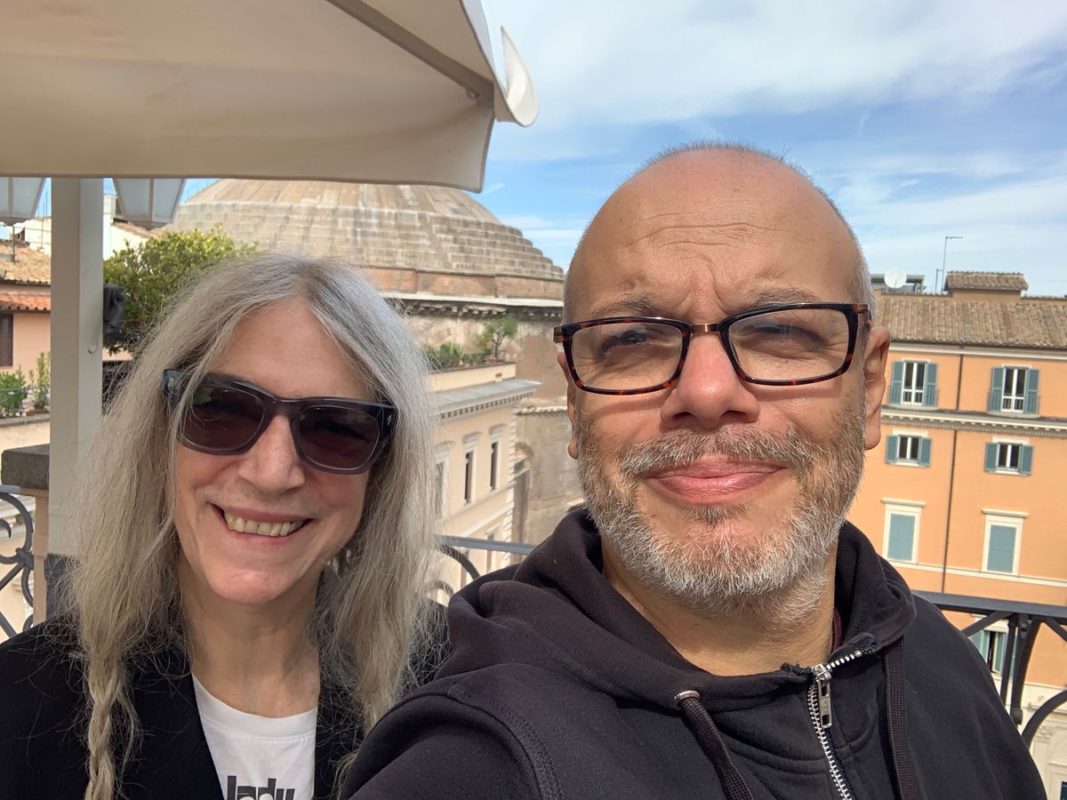 welikeduel's tweet photo. L'intervista esclusiva di Diego Bianchi a Patti Smith questa sera a #propagandalive.

Appuntamento su @la7tv alle 21,15. https://t.co/TRhSLlrM0U