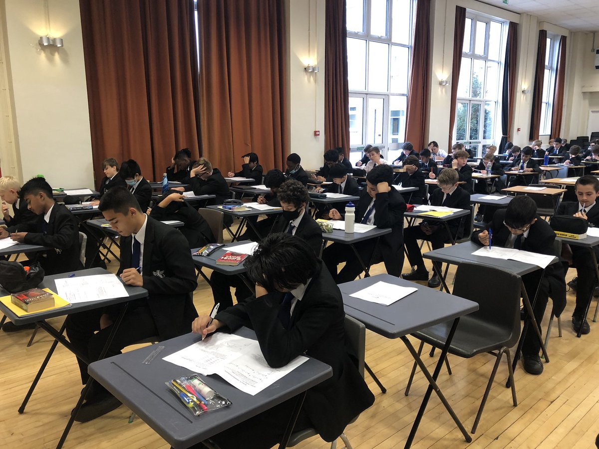 …and they’re off! Yr8 Music exam - our first exam of the exam period. Good luck Yr8. #aspiration #commitment #excellence <a href="/shsrbk/">Southborough High School</a>