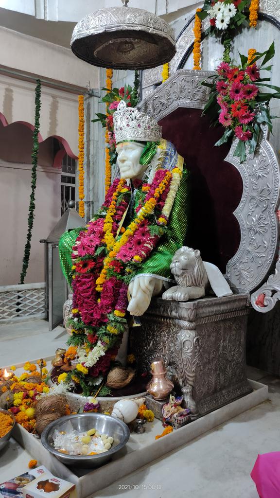 mohadarkar5's tweet photo. श्री साईबाबा पुण्यतिथी उत्सव, साई मंदिर, यवतमाळ
#विजयादशमी_की_शुभकामनाएं
#विजयादशमी_उत्सव  
#saibaba #साईराम https://t.co/UpmS3FZU5W