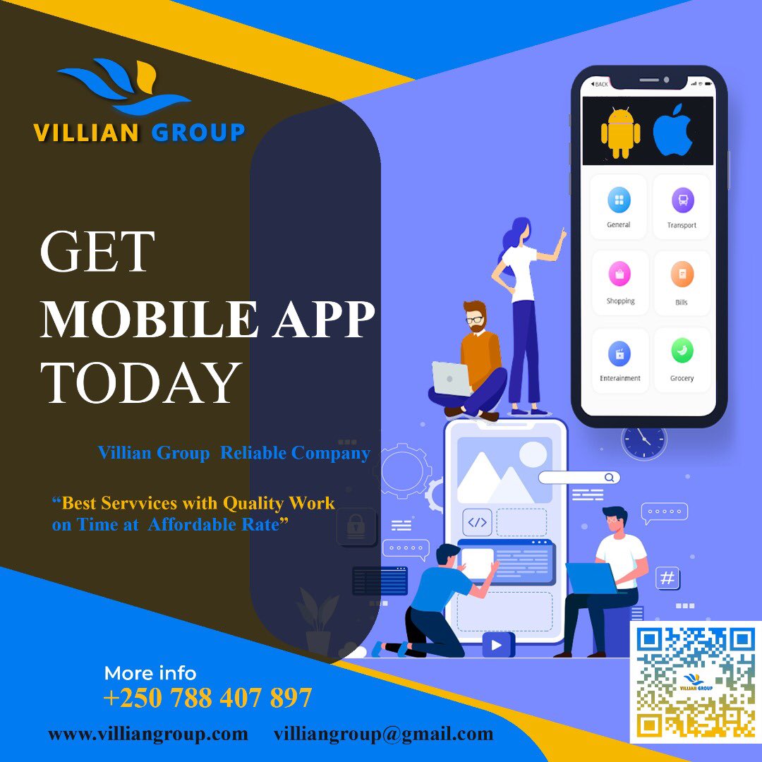 villian_group's tweet photo. Mobile app helps in Direct Communication and Engagement with Clients and Customers. ...
Improve Customer Engagement. ...
Increase Brand Awareness. ...
Create a Useful Marketing Channel. ...
Create an Effective Loyalty Programme. ...

Tel: +250788407897
📧 villiangroup@gmail.com https://t.co/c23hbvNQie