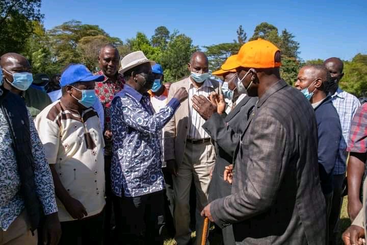 DryMan05726's tweet photo. Raila Odinga now at Eldoret 
He will hold a series of meeting with Zimio La Umoja DELEGATES and latter addresses the crowd in TOWN https://t.co/hHM2cnzgJa