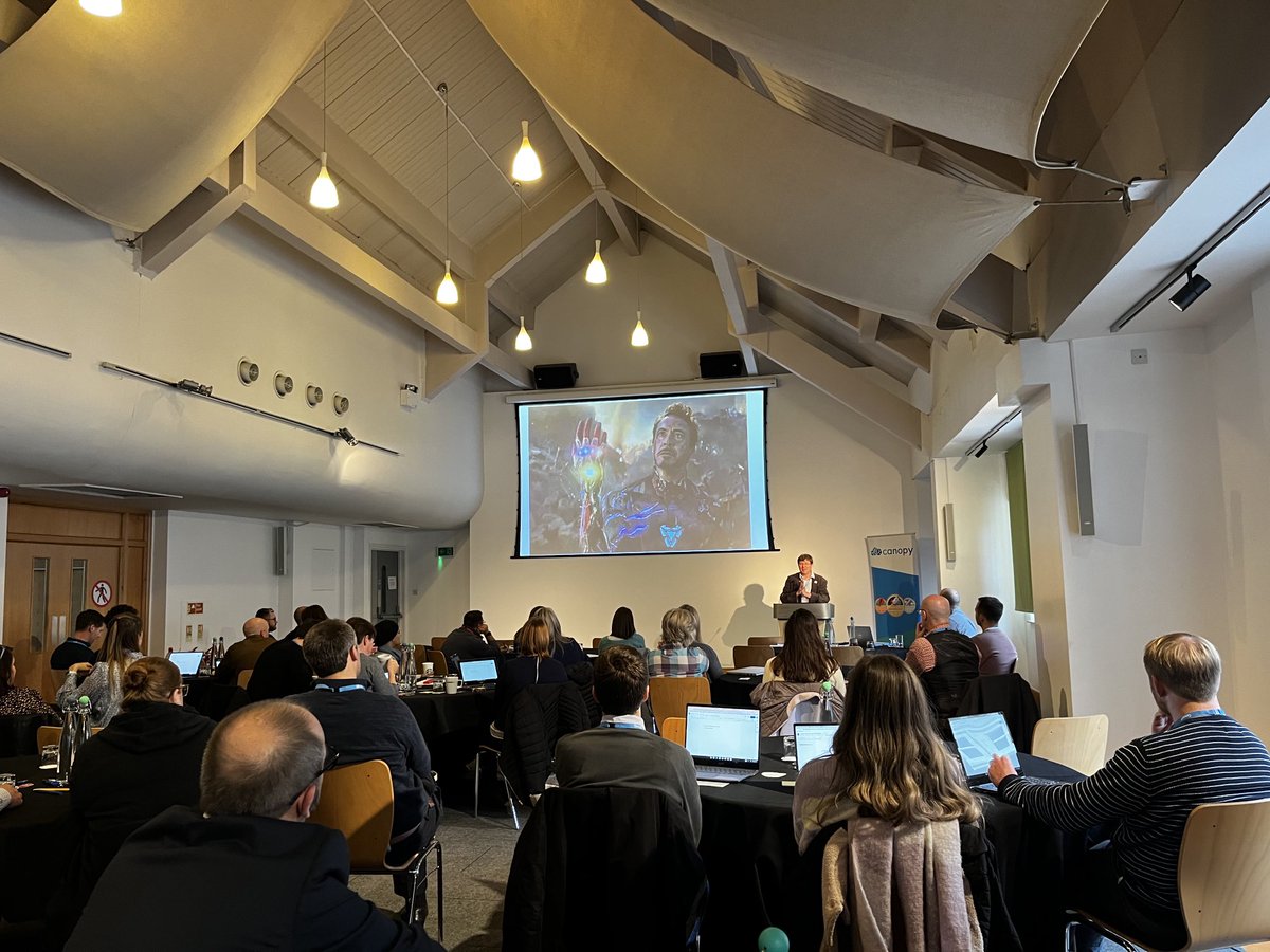 Itsbenwhitaker's tweet image. A great start from our fearless ⁦@CanopyCIC⁩ Leader, ⁦@MrCaffrey⁩ for #CanopyLive. It’s so good to be back together