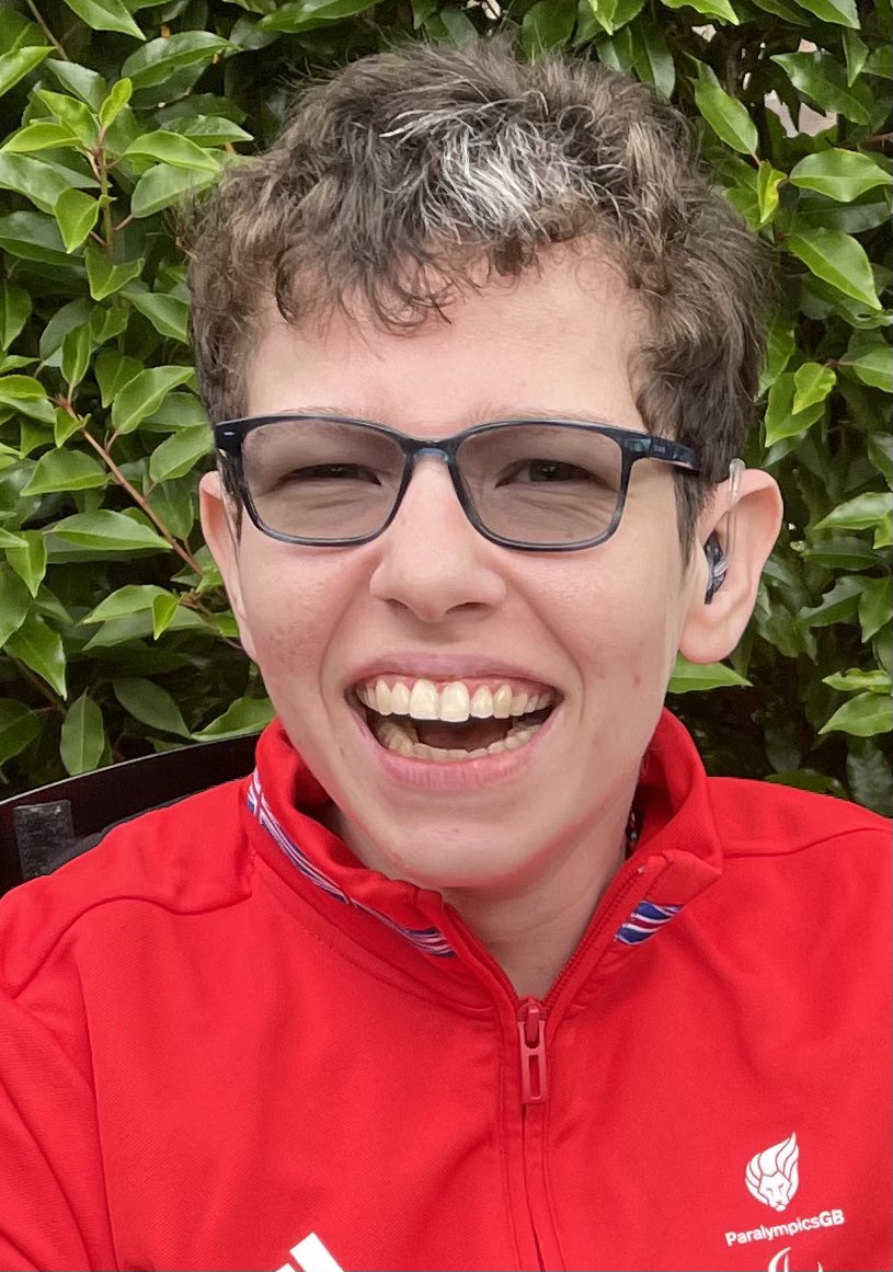 Day 15 #AACaware21 as an adult it’s my choice how I choose to #communicate. I use my device, low tech alphabet card, body language, facial expression, eyes etc. I decide when I use my not so easy to understand voice which easily gets strained and does not improve with practice