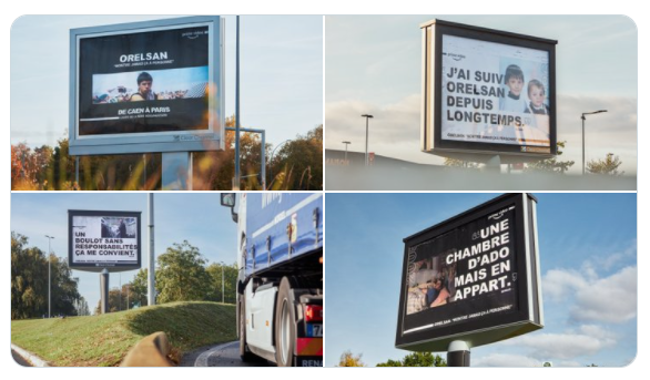 Caen_Normandie's tweet photo. Si vous empruntez la RD613 entre Paris et #Caen, vous n'allez pas la rater : une expo de 245 km pour "@Orel_san : Montre jamais ça à personne". 🤩
▶️https://t.co/F1QsCC8B2D https://t.co/pAP4yWuzwJ