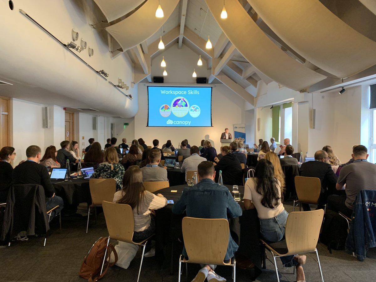 CanopyCIC's tweet image. #CanopyLive has officially started with some exciting Canopy updates from @MrCaffrey